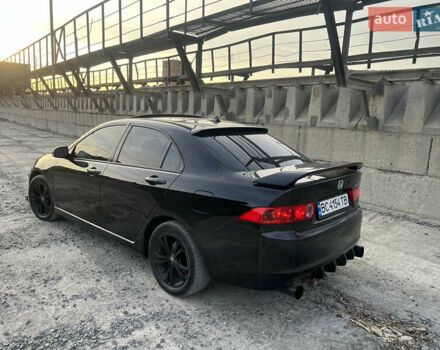 Черный Хонда Аккорд, объемом двигателя 2.4 л и пробегом 363 тыс. км за 6500 $, фото 1 на Automoto.ua