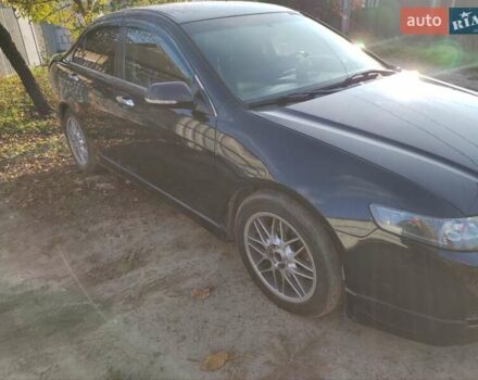 Черный Хонда Аккорд, объемом двигателя 2.35 л и пробегом 250 тыс. км за 5750 $, фото 1 на Automoto.ua