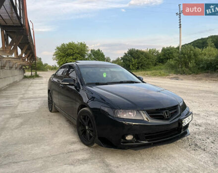 Черный Хонда Аккорд, объемом двигателя 2.4 л и пробегом 363 тыс. км за 6500 $, фото 2 на Automoto.ua