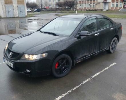 Черный Хонда Аккорд, объемом двигателя 2 л и пробегом 290 тыс. км за 5800 $, фото 7 на Automoto.ua