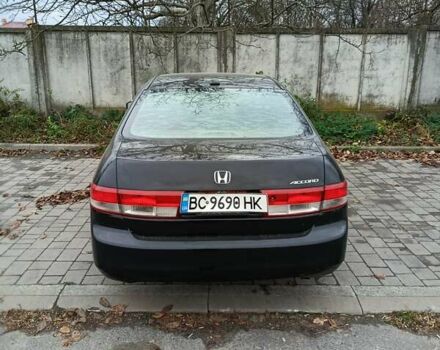 Черный Хонда Аккорд, объемом двигателя 2.4 л и пробегом 250 тыс. км за 4500 $, фото 1 на Automoto.ua