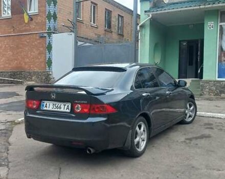 Черный Хонда Аккорд, объемом двигателя 2 л и пробегом 211 тыс. км за 4800 $, фото 4 на Automoto.ua