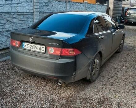 Черный Хонда Аккорд, объемом двигателя 2 л и пробегом 250 тыс. км за 6000 $, фото 5 на Automoto.ua