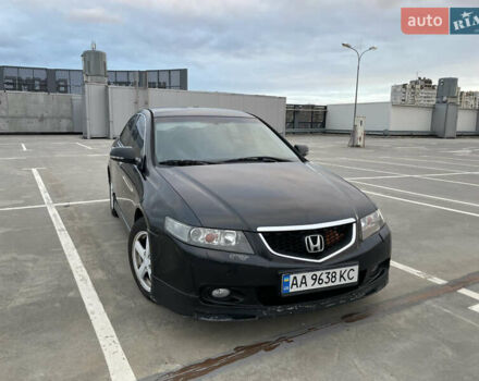 Черный Хонда Аккорд, объемом двигателя 2.35 л и пробегом 325 тыс. км за 6200 $, фото 1 на Automoto.ua