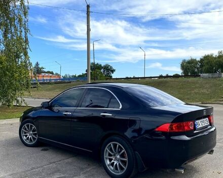Черный Хонда Аккорд, объемом двигателя 2.4 л и пробегом 284 тыс. км за 6900 $, фото 2 на Automoto.ua