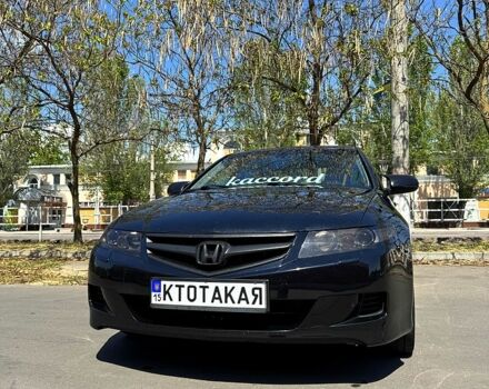 Черный Хонда Аккорд, объемом двигателя 2 л и пробегом 317 тыс. км за 6800 $, фото 6 на Automoto.ua