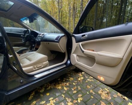 Черный Хонда Аккорд, объемом двигателя 2.4 л и пробегом 200 тыс. км за 6000 $, фото 12 на Automoto.ua