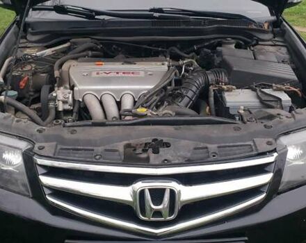 Черный Хонда Аккорд, объемом двигателя 2.4 л и пробегом 220 тыс. км за 6500 $, фото 15 на Automoto.ua