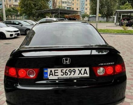 Черный Хонда Аккорд, объемом двигателя 2 л и пробегом 240 тыс. км за 6900 $, фото 4 на Automoto.ua