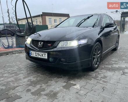 Черный Хонда Аккорд, объемом двигателя 2.35 л и пробегом 290 тыс. км за 7500 $, фото 1 на Automoto.ua