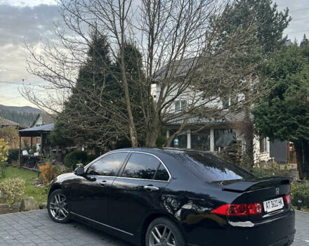 Черный Хонда Аккорд, объемом двигателя 2.4 л и пробегом 195 тыс. км за 8500 $, фото 2 на Automoto.ua