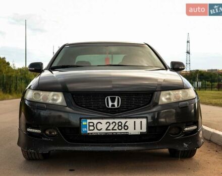 Черный Хонда Аккорд, объемом двигателя 2.4 л и пробегом 307 тыс. км за 5999 $, фото 2 на Automoto.ua