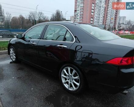 Черный Хонда Аккорд, объемом двигателя 2.4 л и пробегом 354 тыс. км за 7600 $, фото 2 на Automoto.ua