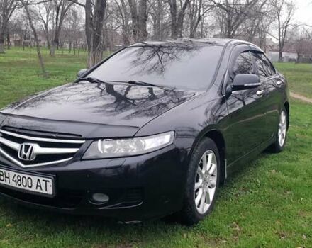 Черный Хонда Аккорд, объемом двигателя 2.4 л и пробегом 220 тыс. км за 6500 $, фото 9 на Automoto.ua
