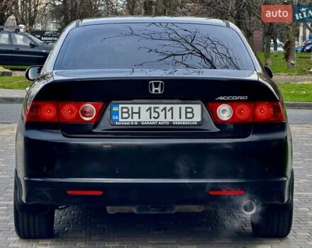 Черный Хонда Аккорд, объемом двигателя 2 л и пробегом 232 тыс. км за 5400 $, фото 6 на Automoto.ua