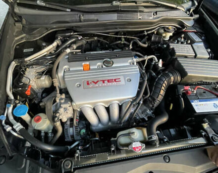 Черный Хонда Аккорд, объемом двигателя 2.4 л и пробегом 151 тыс. км за 6900 $, фото 25 на Automoto.ua