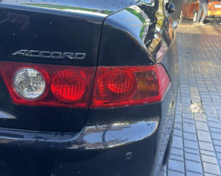 Черный Хонда Аккорд, объемом двигателя 2.4 л и пробегом 151 тыс. км за 7200 $, фото 7 на Automoto.ua