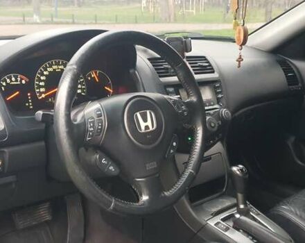 Черный Хонда Аккорд, объемом двигателя 2.4 л и пробегом 220 тыс. км за 6500 $, фото 12 на Automoto.ua