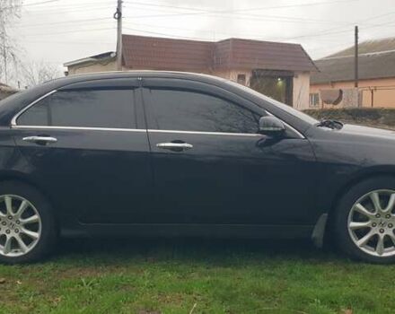 Черный Хонда Аккорд, объемом двигателя 2.4 л и пробегом 220 тыс. км за 6500 $, фото 6 на Automoto.ua