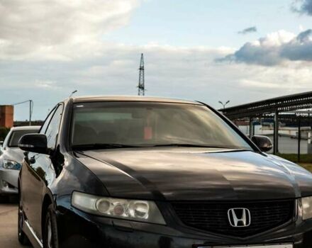 Черный Хонда Аккорд, объемом двигателя 2.4 л и пробегом 307 тыс. км за 5999 $, фото 1 на Automoto.ua