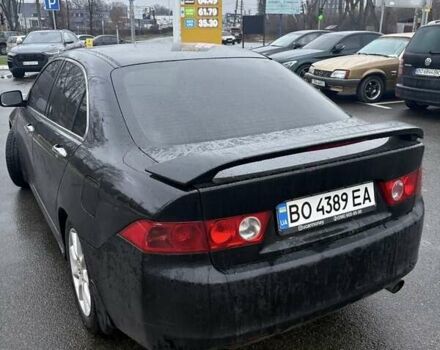 Черный Хонда Аккорд, объемом двигателя 2.4 л и пробегом 449 тыс. км за 5500 $, фото 3 на Automoto.ua