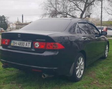 Черный Хонда Аккорд, объемом двигателя 2.4 л и пробегом 220 тыс. км за 6500 $, фото 5 на Automoto.ua