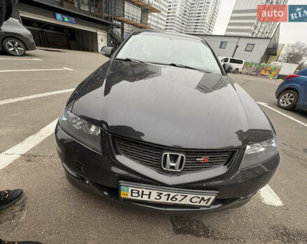 Черный Хонда Аккорд, объемом двигателя 2.35 л и пробегом 165 тыс. км за 6500 $, фото 5 на Automoto.ua