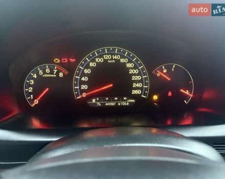 Черный Хонда Аккорд, объемом двигателя 2.4 л и пробегом 449 тыс. км за 5500 $, фото 7 на Automoto.ua