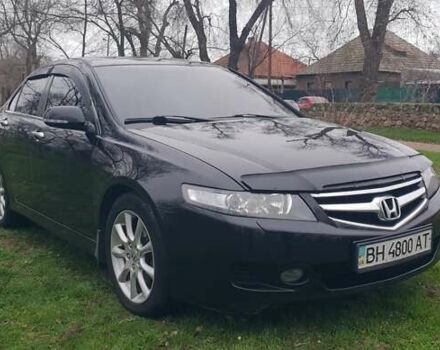 Черный Хонда Аккорд, объемом двигателя 2.4 л и пробегом 220 тыс. км за 6500 $, фото 7 на Automoto.ua
