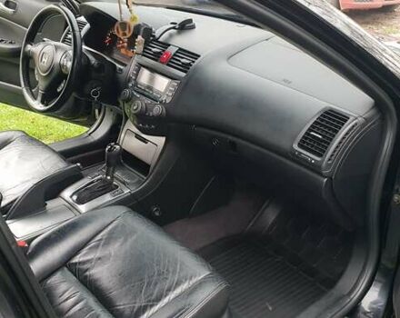 Черный Хонда Аккорд, объемом двигателя 2.4 л и пробегом 220 тыс. км за 6500 $, фото 10 на Automoto.ua