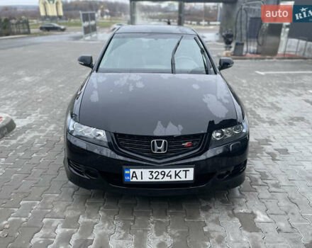 Черный Хонда Аккорд, объемом двигателя 2.35 л и пробегом 290 тыс. км за 7500 $, фото 7 на Automoto.ua