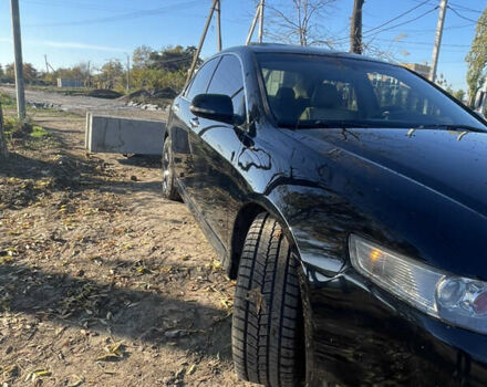 Черный Хонда Аккорд, объемом двигателя 2.4 л и пробегом 151 тыс. км за 7200 $, фото 3 на Automoto.ua