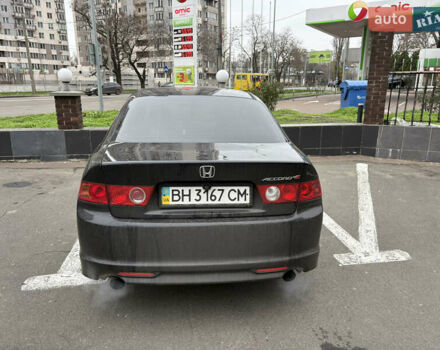 Черный Хонда Аккорд, объемом двигателя 2.35 л и пробегом 165 тыс. км за 6500 $, фото 2 на Automoto.ua