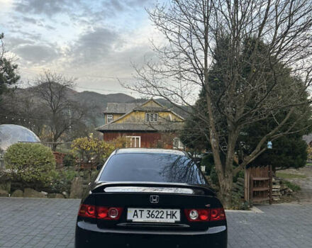 Черный Хонда Аккорд, объемом двигателя 2.4 л и пробегом 195 тыс. км за 8500 $, фото 3 на Automoto.ua