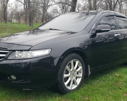 Черный Хонда Аккорд, объемом двигателя 2.4 л и пробегом 220 тыс. км за 6500 $, фото 2 на Automoto.ua