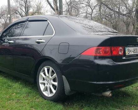 Черный Хонда Аккорд, объемом двигателя 2.4 л и пробегом 220 тыс. км за 6500 $, фото 3 на Automoto.ua