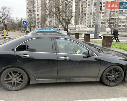 Черный Хонда Аккорд, объемом двигателя 2.35 л и пробегом 165 тыс. км за 6500 $, фото 4 на Automoto.ua