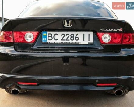 Черный Хонда Аккорд, объемом двигателя 2.4 л и пробегом 307 тыс. км за 5999 $, фото 5 на Automoto.ua
