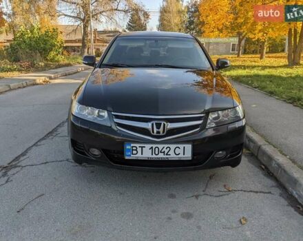 Черный Хонда Аккорд, объемом двигателя 2.4 л и пробегом 298 тыс. км за 5650 $, фото 8 на Automoto.ua