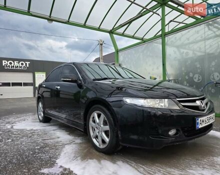 Черный Хонда Аккорд, объемом двигателя 2 л и пробегом 230 тыс. км за 6999 $, фото 4 на Automoto.ua