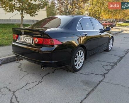 Черный Хонда Аккорд, объемом двигателя 2.4 л и пробегом 298 тыс. км за 5650 $, фото 13 на Automoto.ua