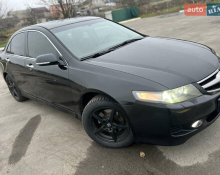 Черный Хонда Аккорд, объемом двигателя 2 л и пробегом 267 тыс. км за 6100 $, фото 1 на Automoto.ua