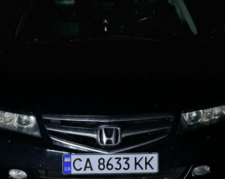 Черный Хонда Аккорд, объемом двигателя 2.4 л и пробегом 339 тыс. км за 6400 $, фото 22 на Automoto.ua