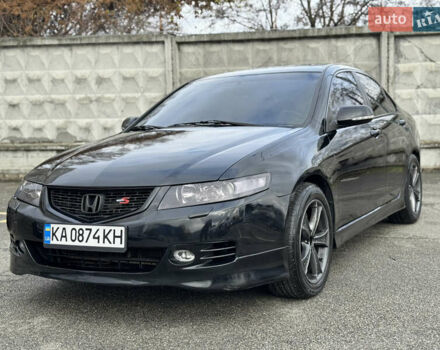 Чорний Хонда Аккорд, об'ємом двигуна 2.35 л та пробігом 319 тис. км за 6450 $, фото 1 на Automoto.ua