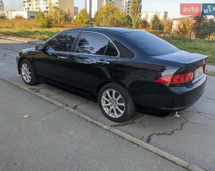 Черный Хонда Аккорд, объемом двигателя 2.4 л и пробегом 298 тыс. км за 5650 $, фото 15 на Automoto.ua