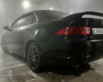 Черный Хонда Аккорд, объемом двигателя 2.4 л и пробегом 339 тыс. км за 6400 $, фото 19 на Automoto.ua