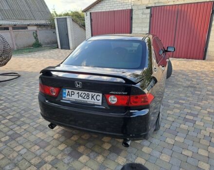 Черный Хонда Аккорд, объемом двигателя 2.4 л и пробегом 123 тыс. км за 6400 $, фото 3 на Automoto.ua
