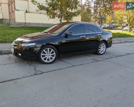Черный Хонда Аккорд, объемом двигателя 2.4 л и пробегом 298 тыс. км за 5650 $, фото 27 на Automoto.ua