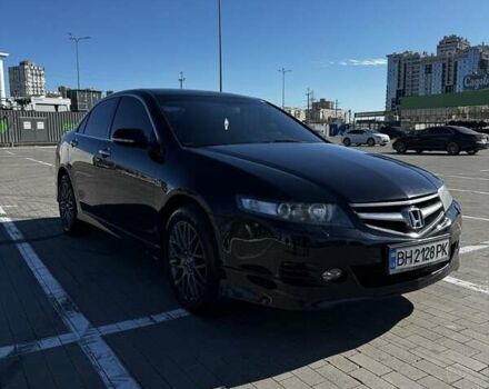 Черный Хонда Аккорд, объемом двигателя 2.4 л и пробегом 201 тыс. км за 8150 $, фото 2 на Automoto.ua