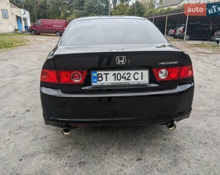 Чорний Хонда Аккорд, об'ємом двигуна 2.4 л та пробігом 297 тис. км за 5650 $, фото 7 на Automoto.ua